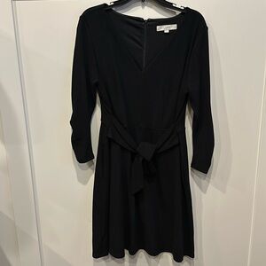 Loft woman’s dress, black, size 12